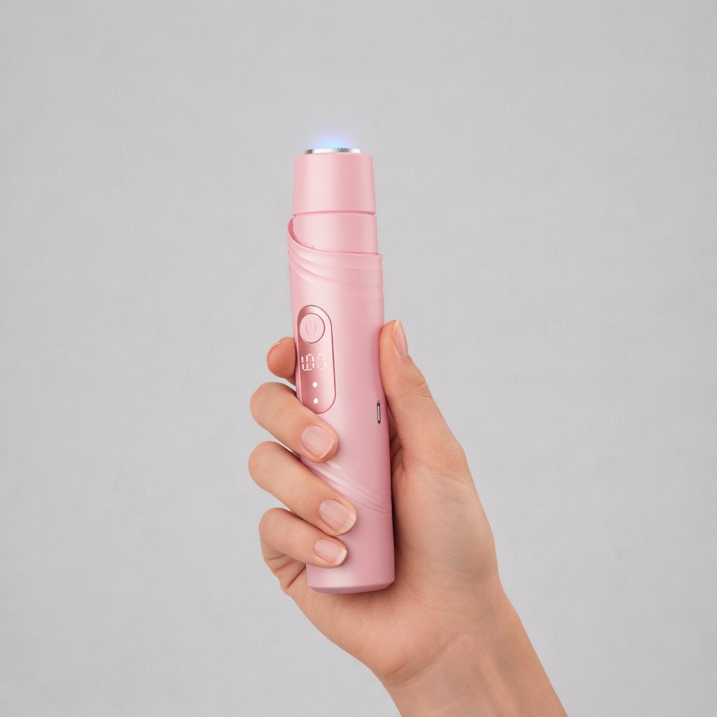 Effortless Cordless Hair Removal Device for Home Use