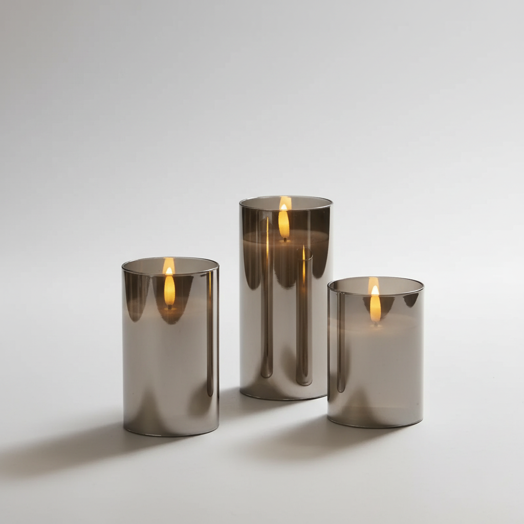 Remote Controlled LED Candle Set