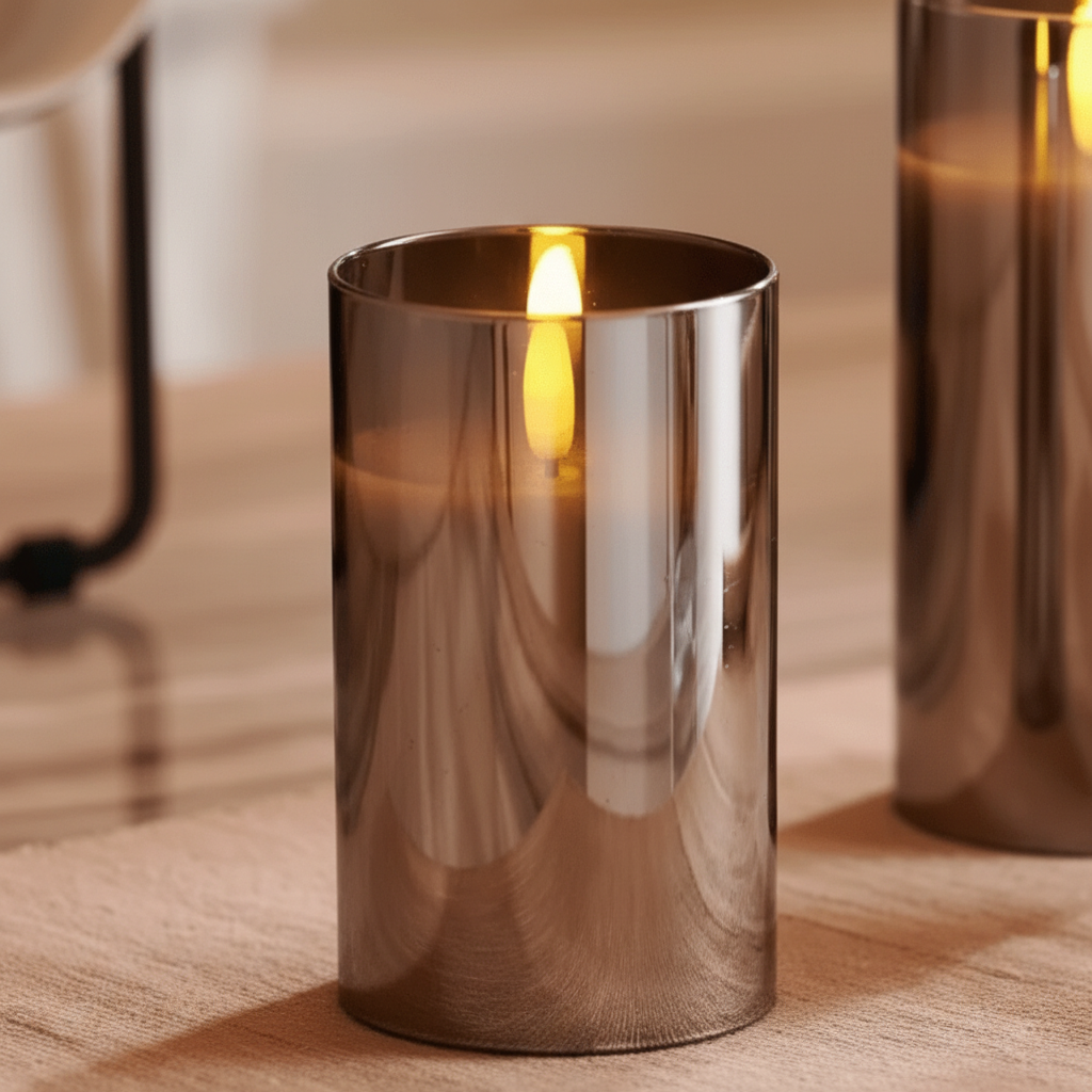 Remote Controlled LED Candle Set