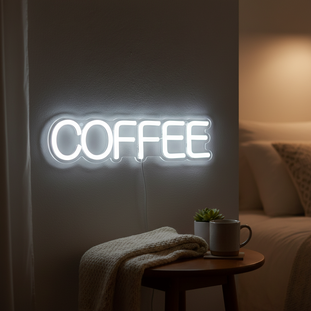 Neon LED Letter Sign - Decorative Wall Light