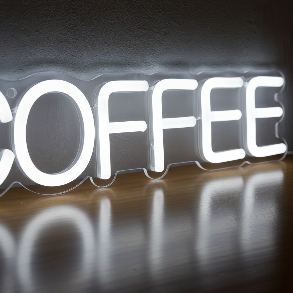Neon LED Letter Sign - Decorative Wall Light