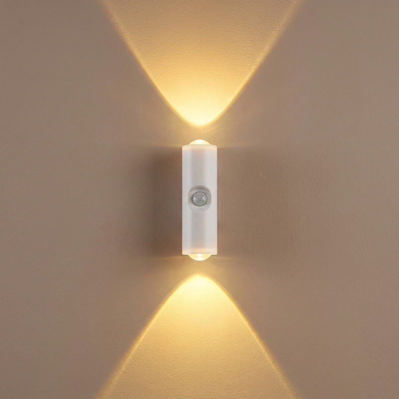 Compact Motion-Activated Night Light with USB Rechargeability