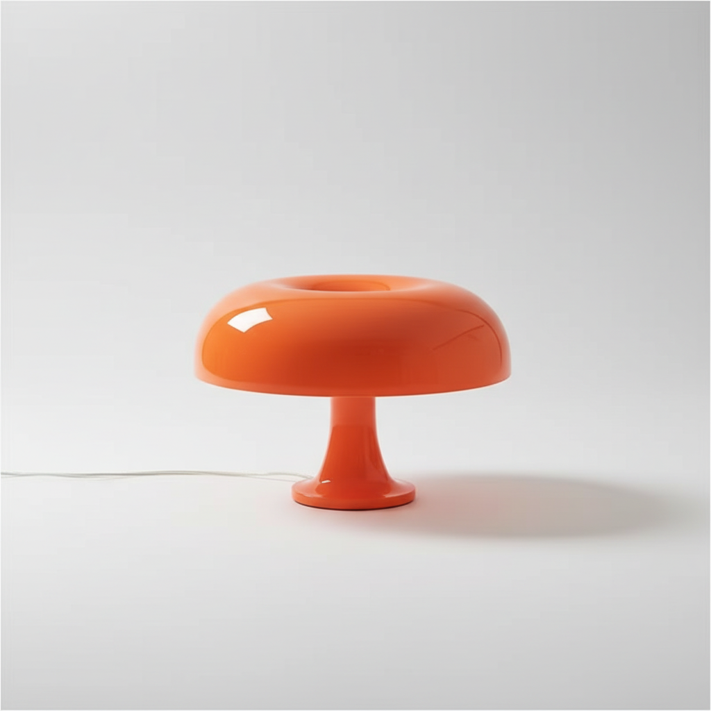 Compact Mushroom-Shaped LED Lamp for Home Decor