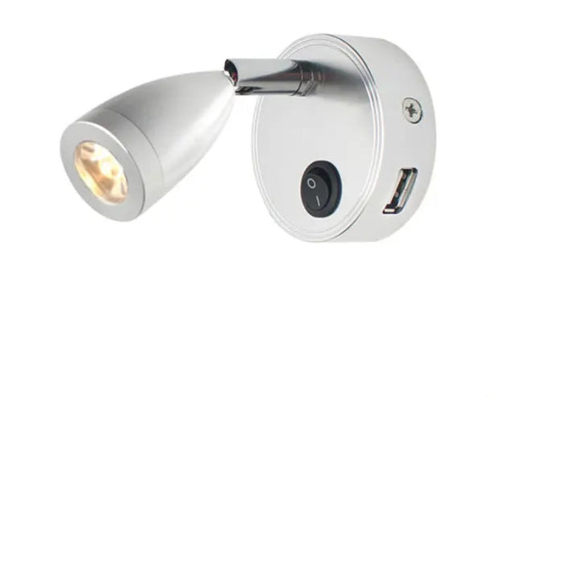 Versatile Adjustable LED Reading Light with USB Charging