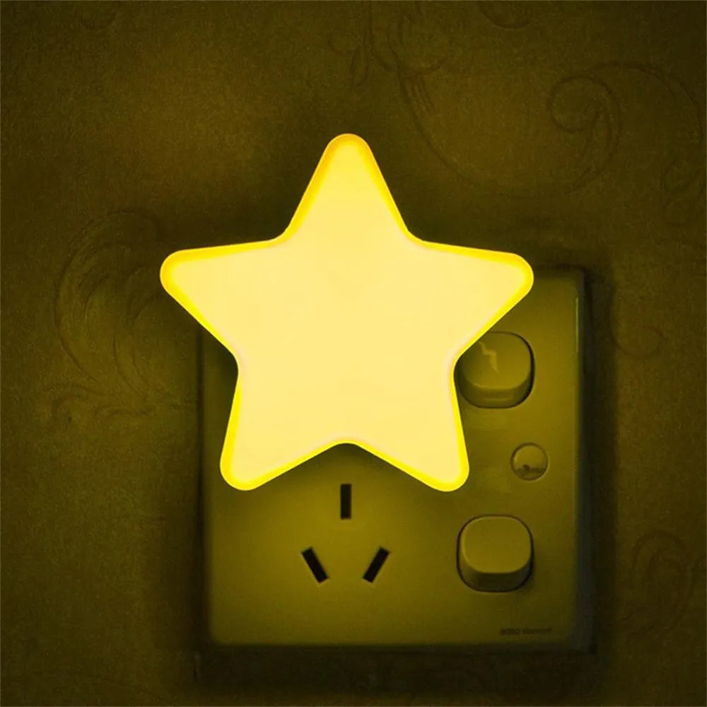 Charming Star-Shaped LED Night Light for Cozy Spaces