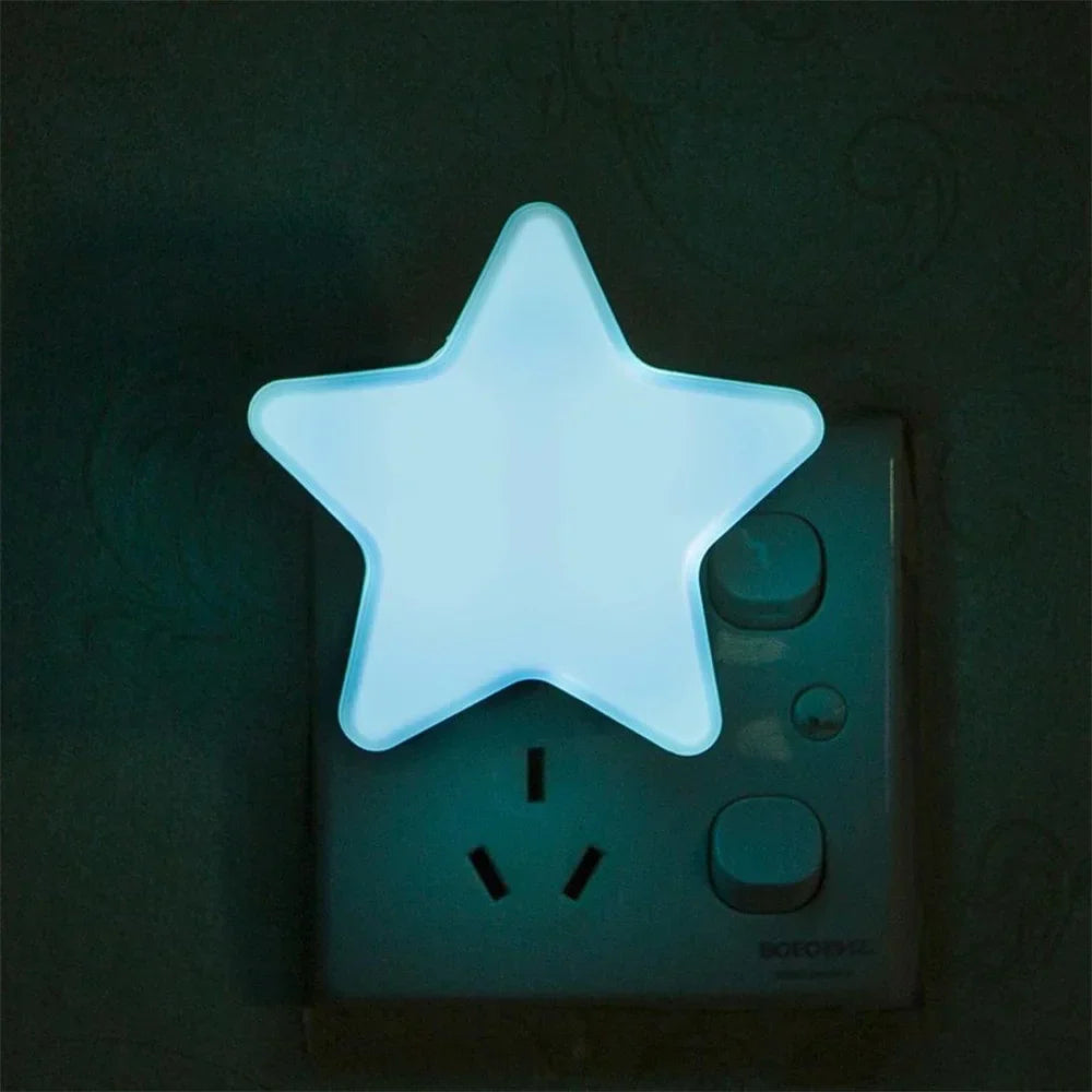 Charming Star-Shaped LED Night Light for Cozy Spaces