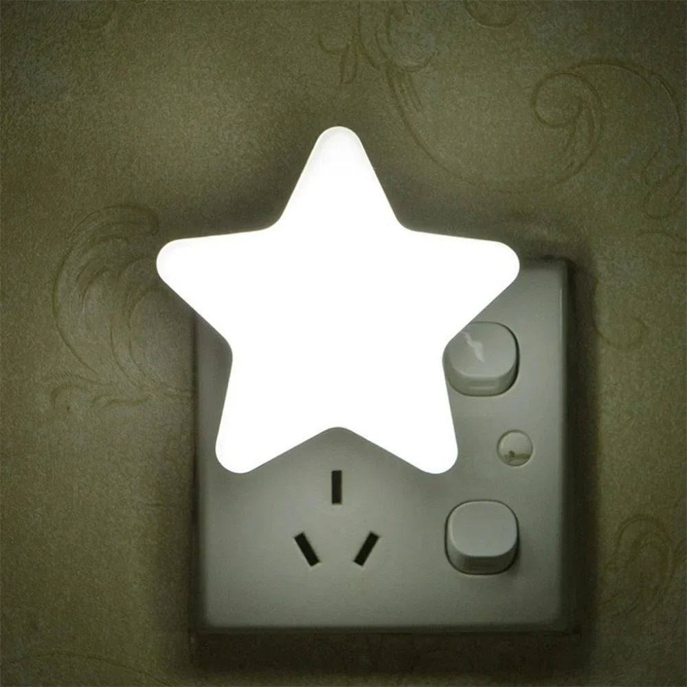 Charming Star-Shaped LED Night Light for Cozy Spaces