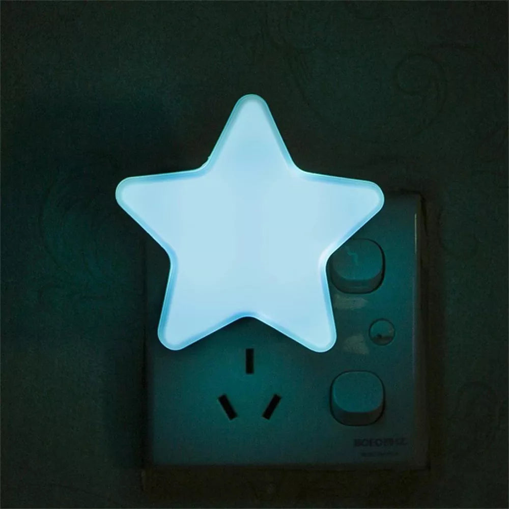 Charming Star-Shaped LED Night Light for Cozy Spaces