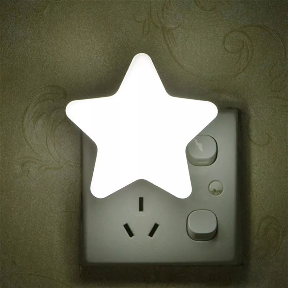 Charming Star-Shaped LED Night Light for Cozy Spaces