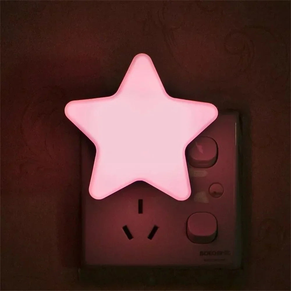 Charming Star-Shaped LED Night Light for Cozy Spaces