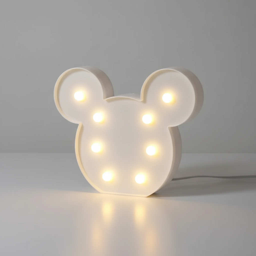 Table Lamp with LED Lights – Tiered Design