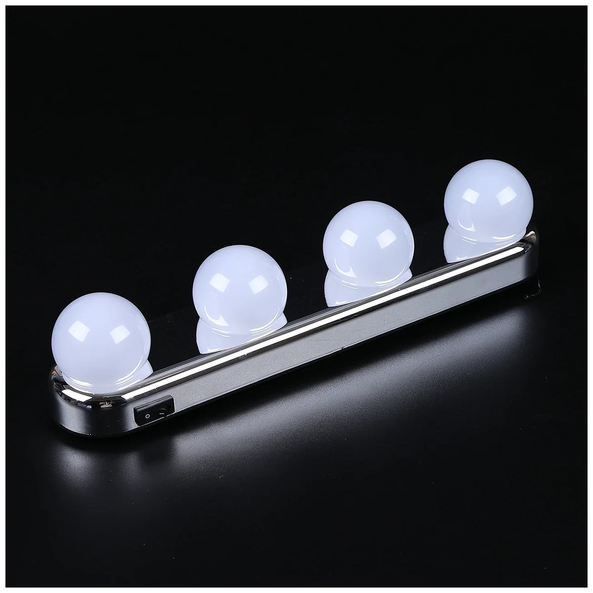 Portable LED Makeup Light with 4 Adjustable Bulbs