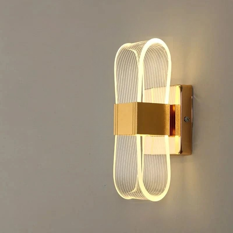 Stylish Wall-Mounted LED Light for Cozy Home Ambiance