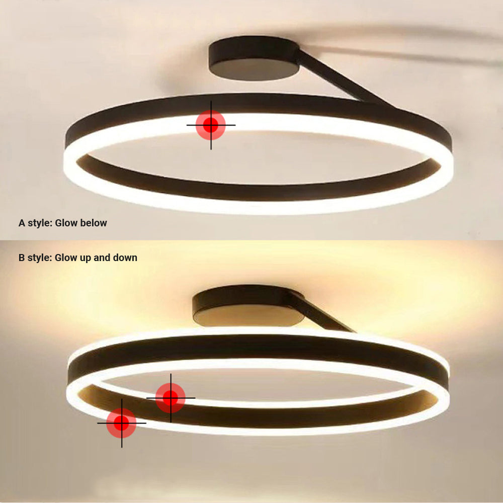 Contemporary LED Ceiling Light Fixture