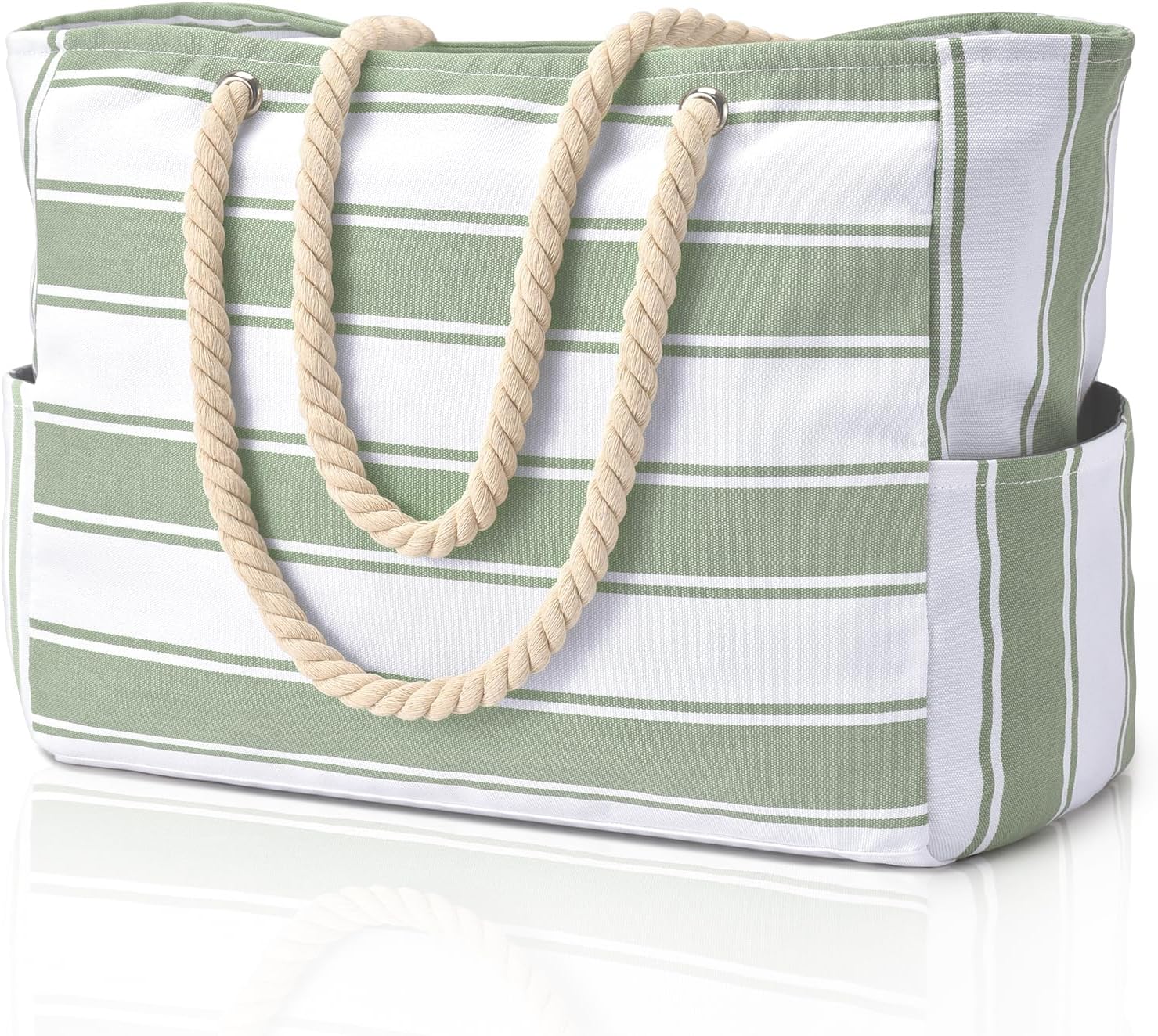 Spacious Waterproof Tote for Beach Days and Beyond