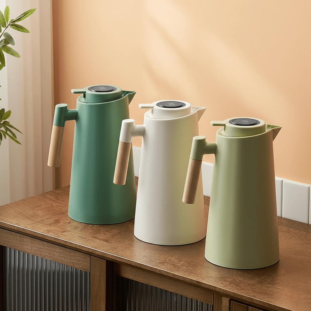 ChillGuard Thermal Flask | Smart Temperature Indicator | Sleek Design for Any Beverage