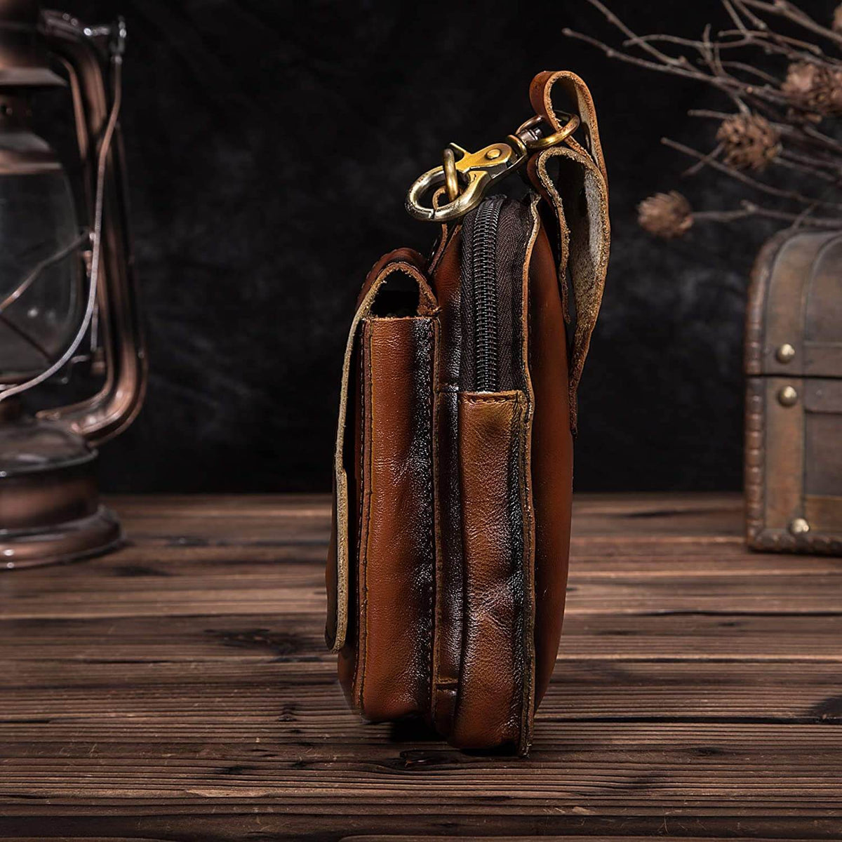 Everyday Comfort Waist Bag | Premium Leather with Adjustable Fit