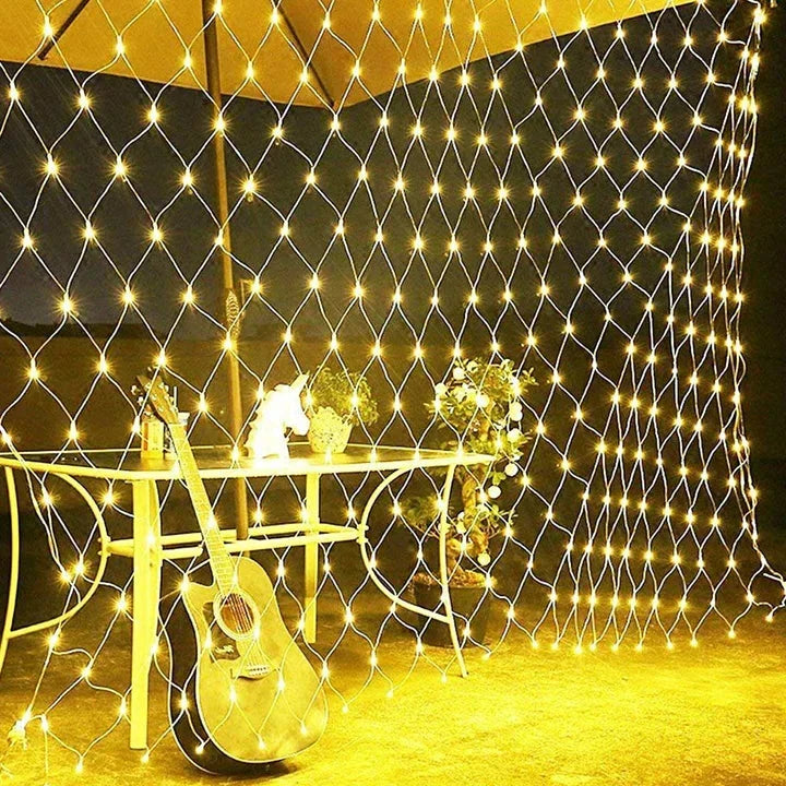 Twinkling Net String Lights for Home and Garden