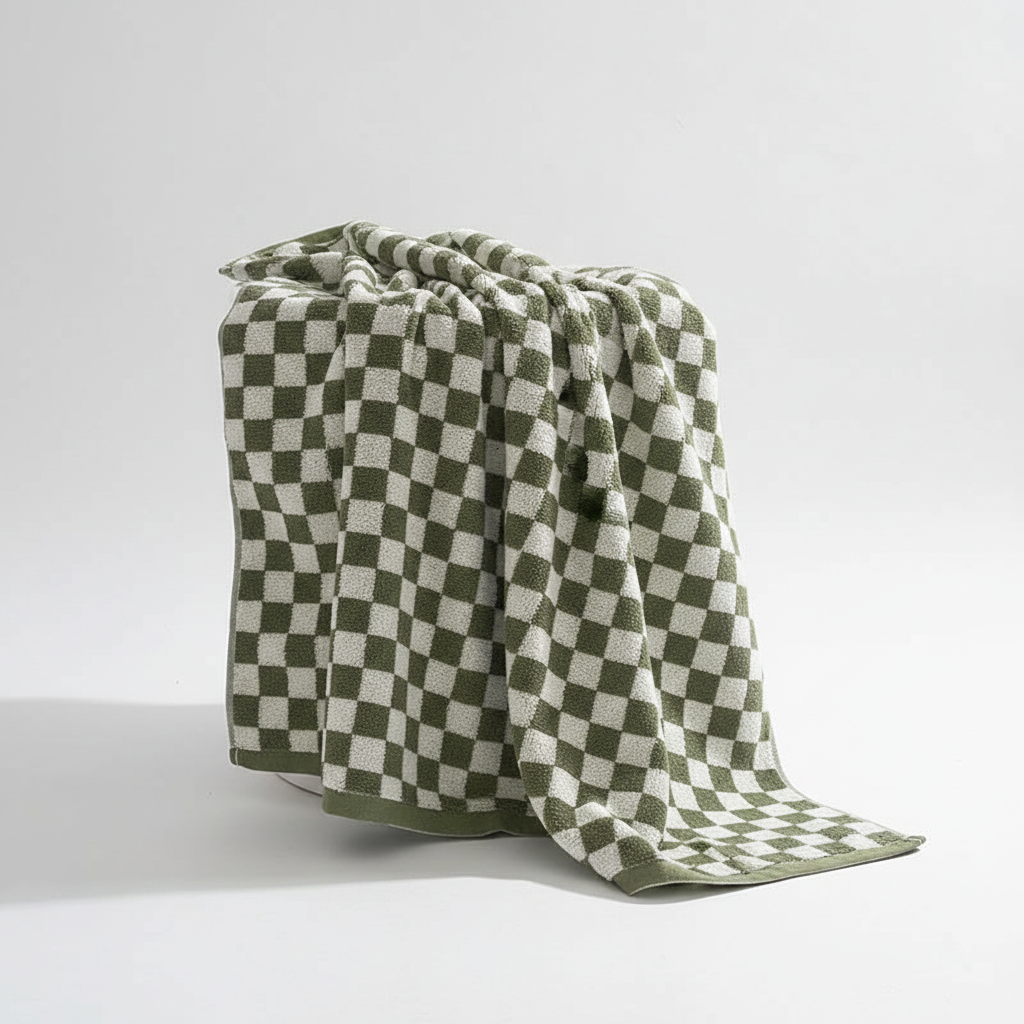Soft Cotton Bath Towel - Lightweight and Quick-Drying