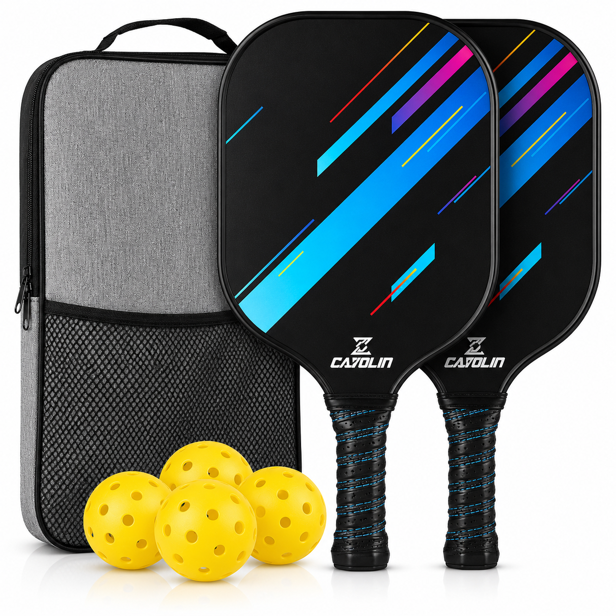 Premium Lightweight Pickleball Paddle Set with Grip Comfort