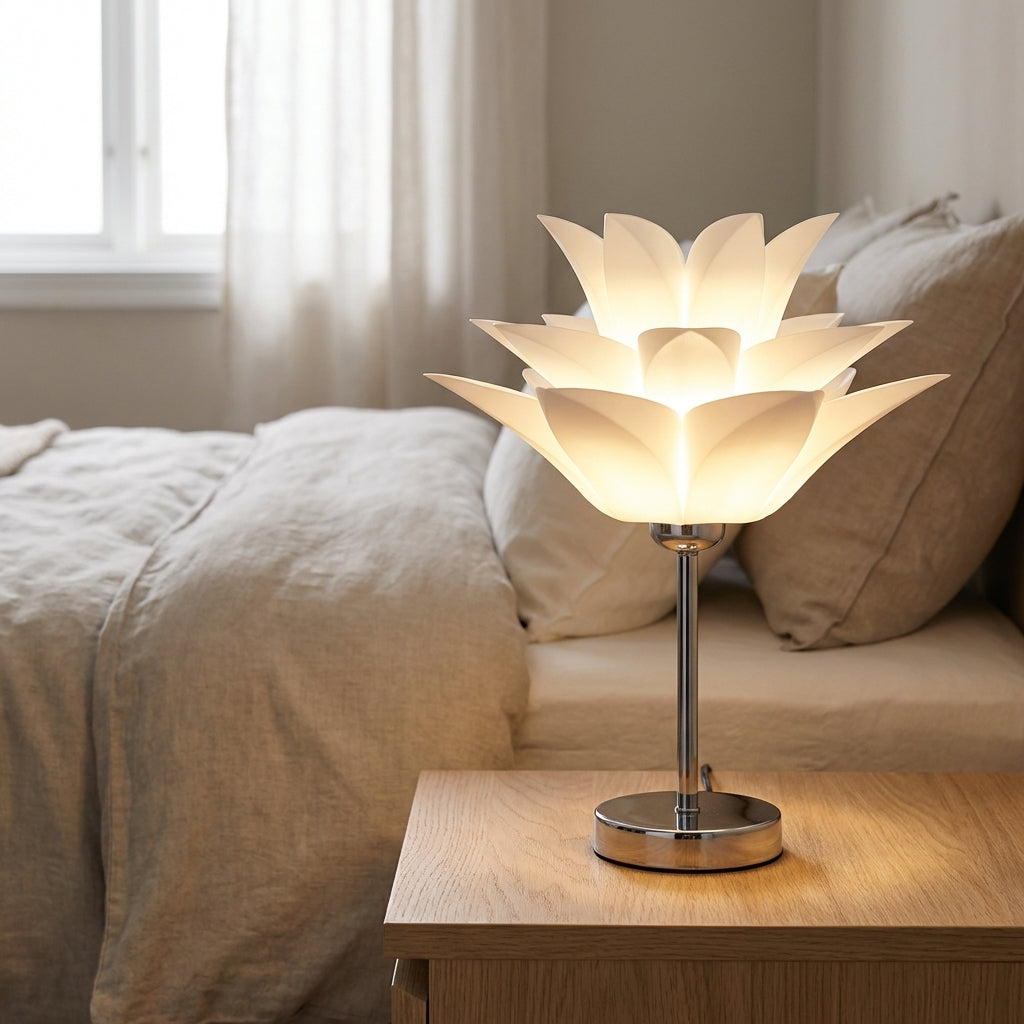 LED Lamp Inspired by Lotus Design