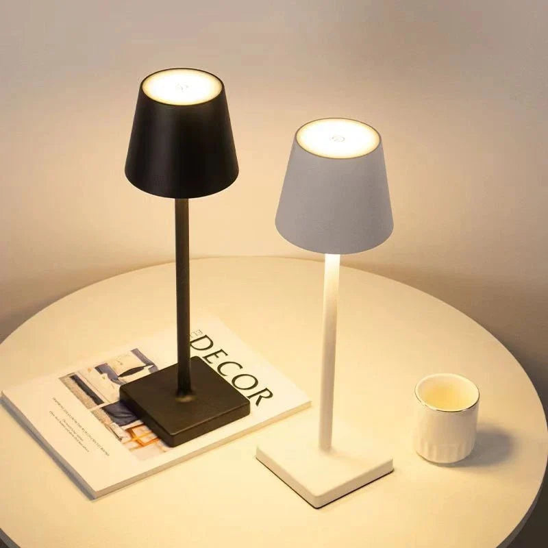 AuraGlow | Wireless LED Table Lamp for Any Setting