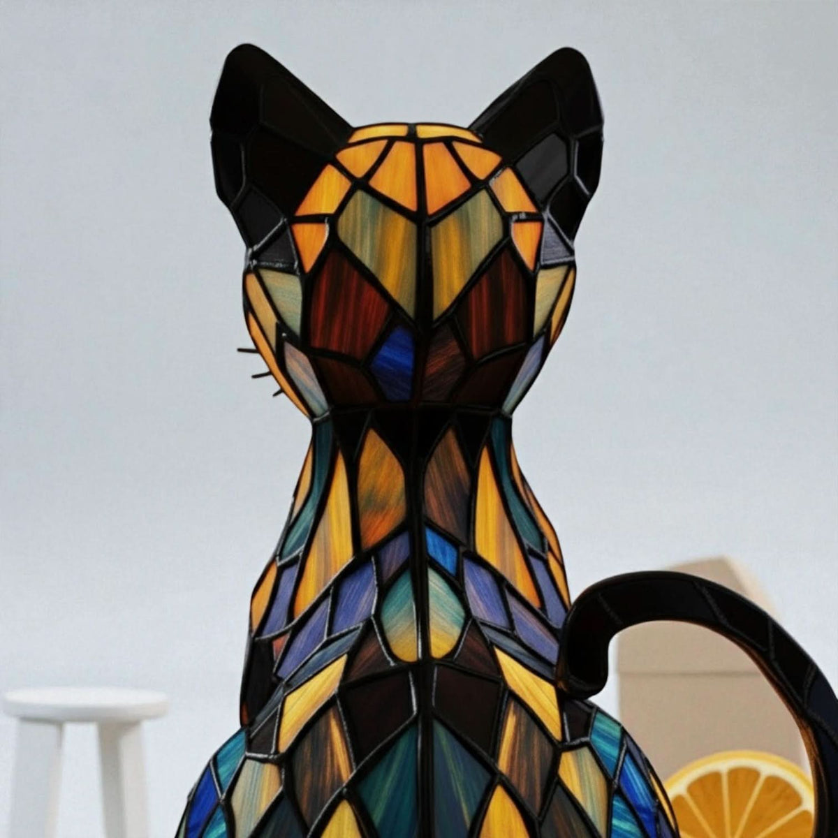 Purrfect Glow – Artisan Cat-Inspired LED Night Light