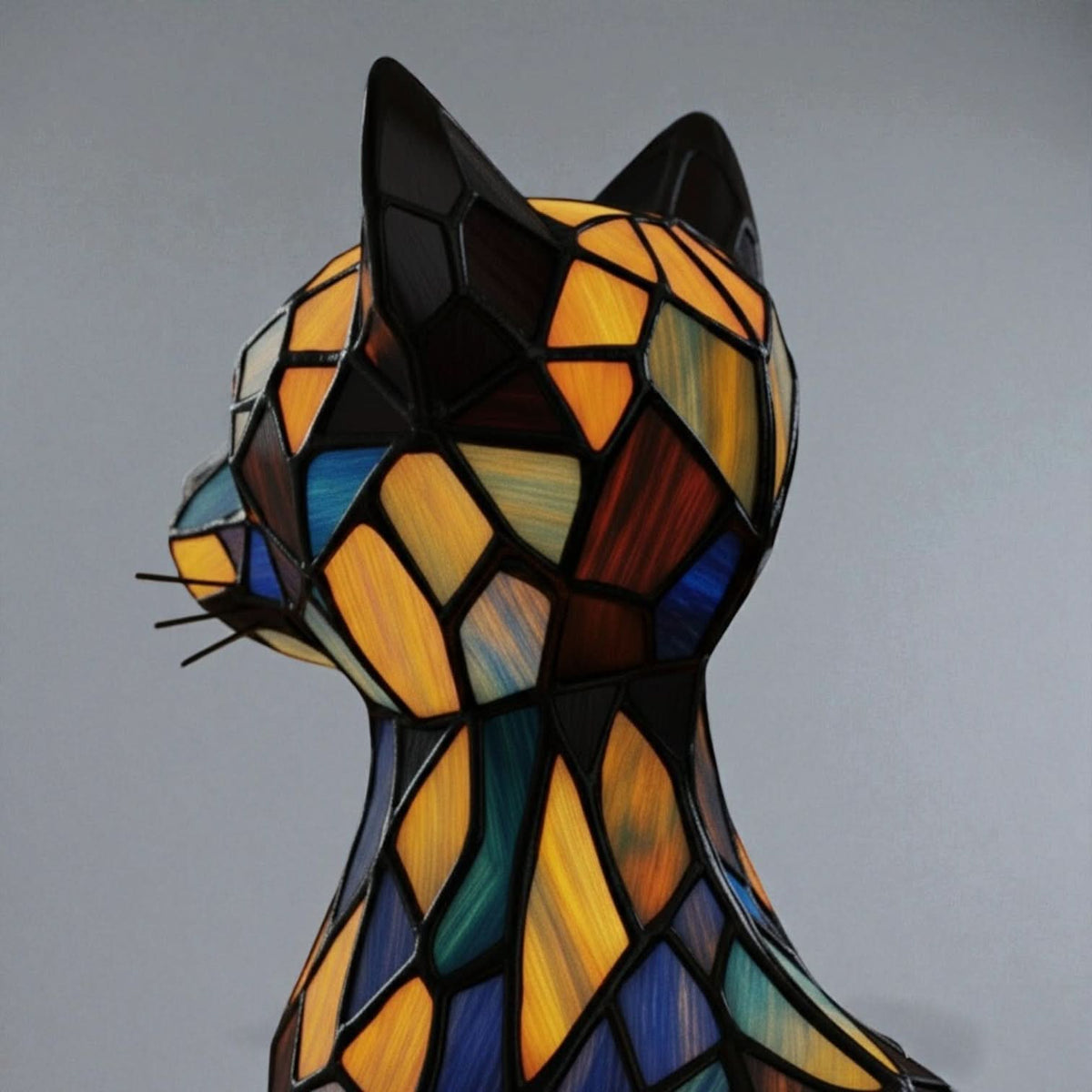 Purrfect Glow – Artisan Cat-Inspired LED Night Light