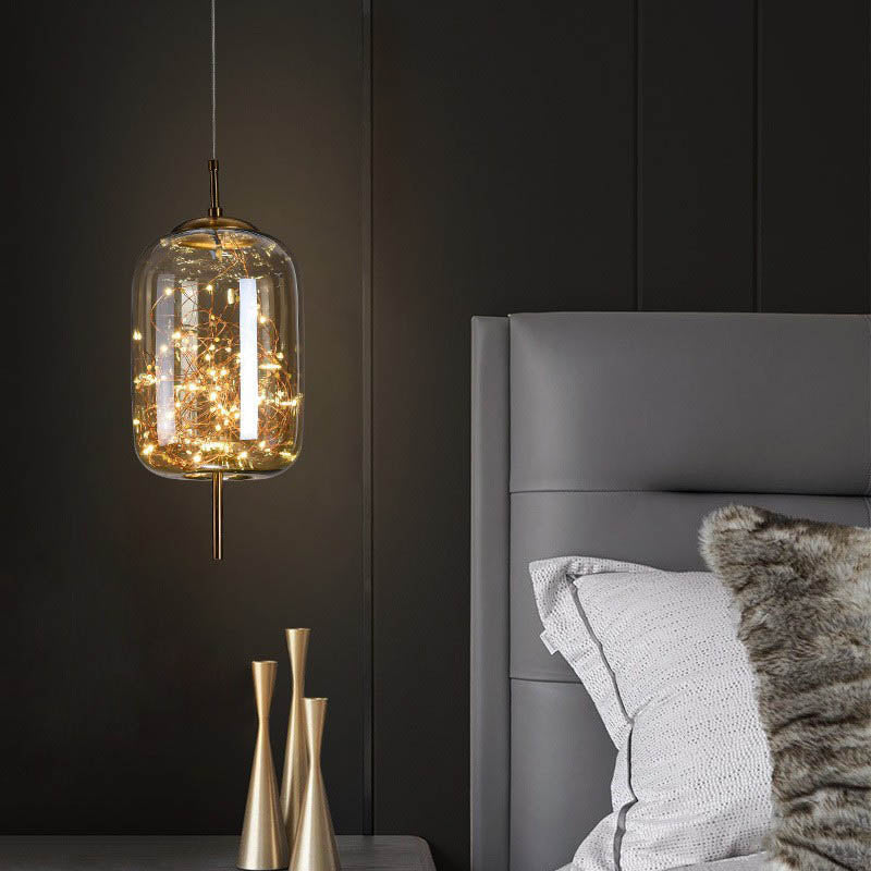 Nordic Elegance | Modern Glass Ceiling Light Fixture