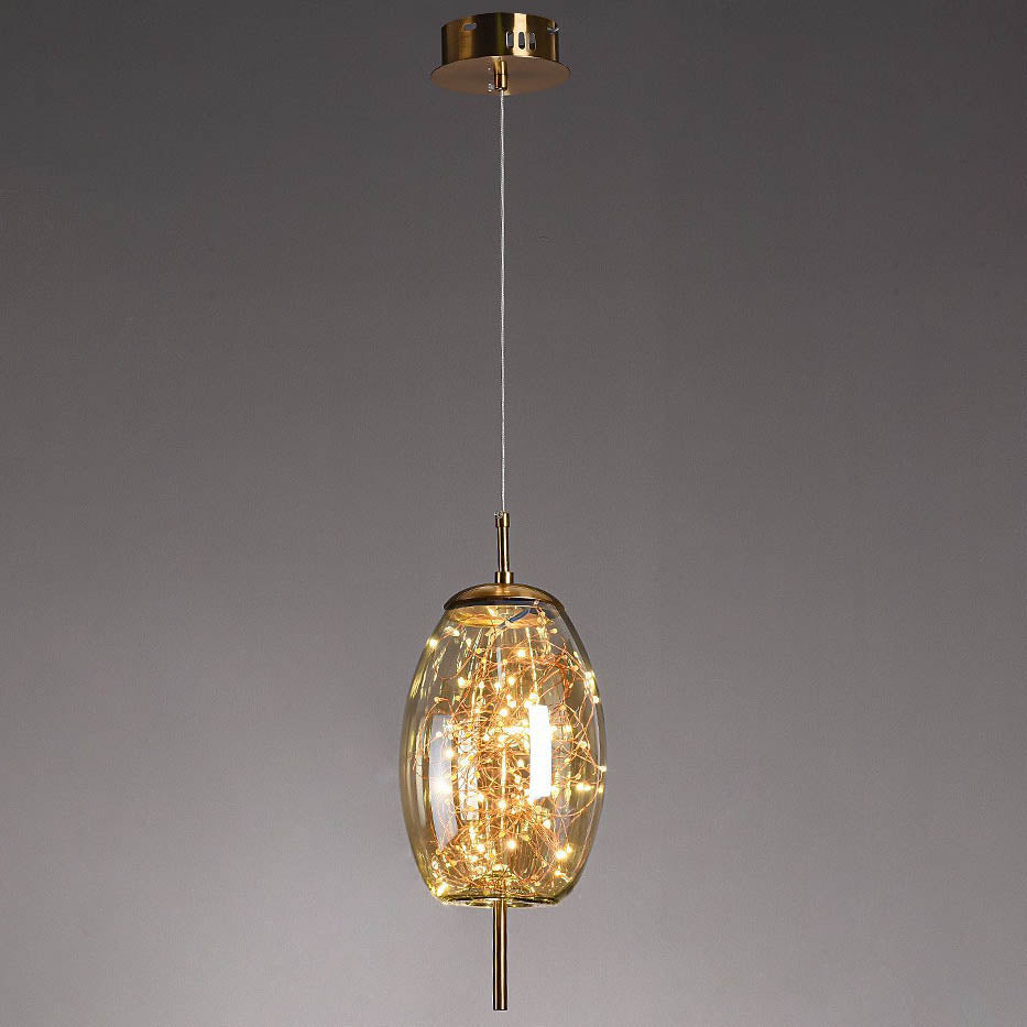 Nordic Elegance | Modern Glass Ceiling Light Fixture