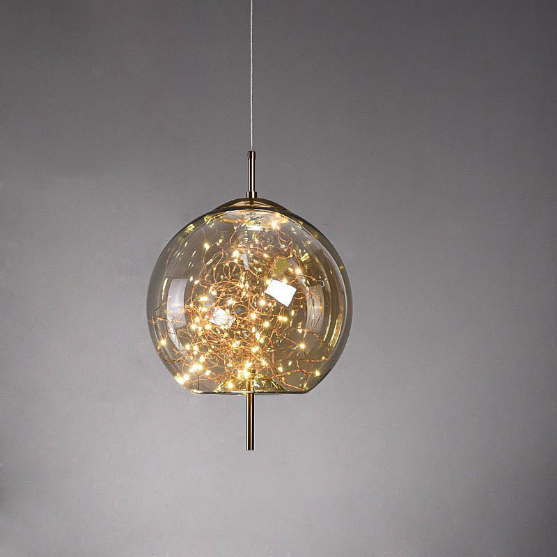 Nordic Elegance | Modern Glass Ceiling Light Fixture