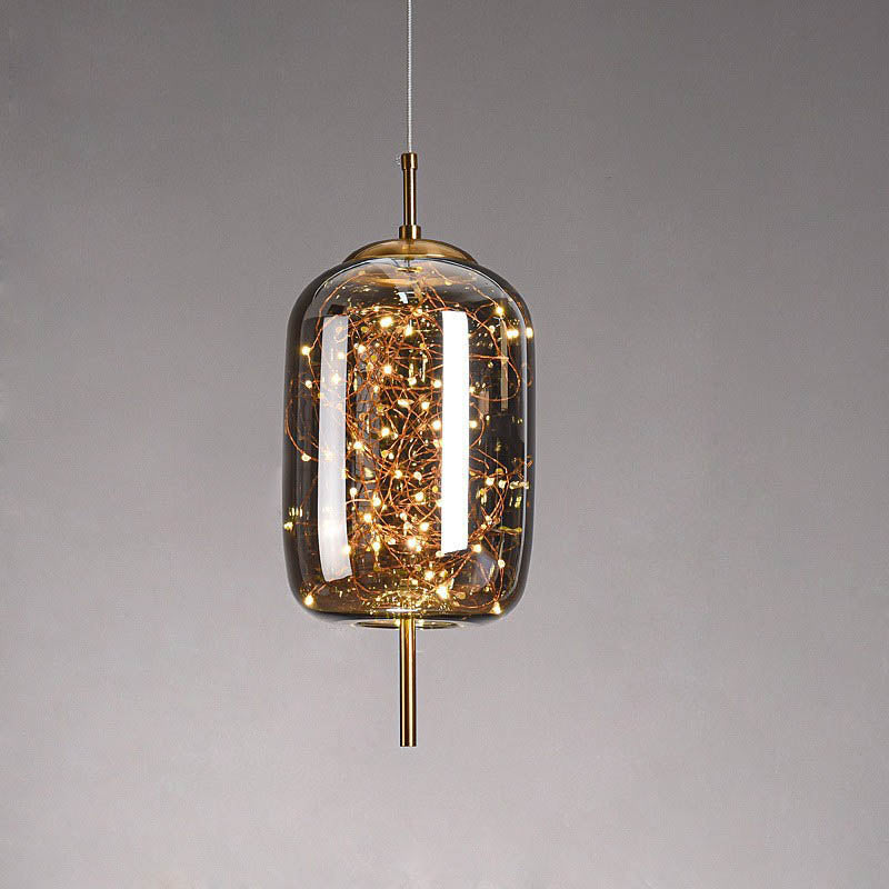 Nordic Elegance | Modern Glass Ceiling Light Fixture
