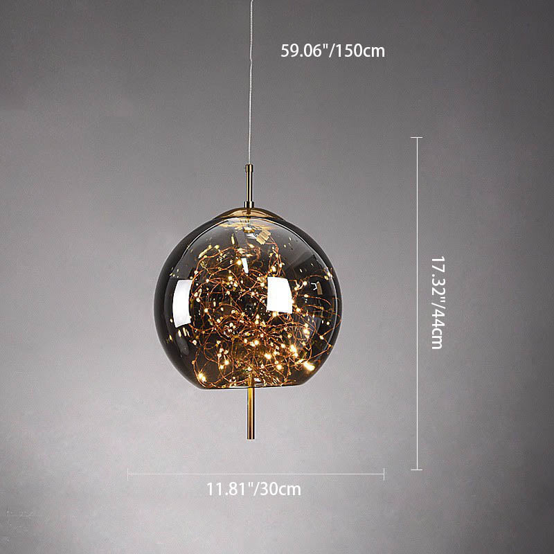 Nordic Elegance | Modern Glass Ceiling Light Fixture
