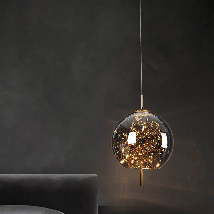 Nordic Elegance | Modern Glass Ceiling Light Fixture