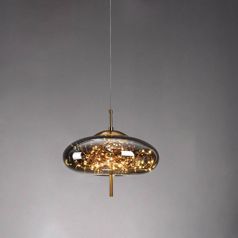 Nordic Elegance | Modern Glass Ceiling Light Fixture