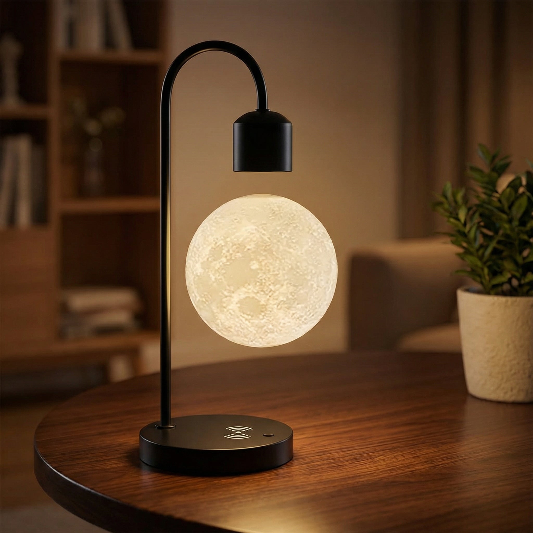 Lumosphere | Cordless Floating Light with Wireless Charging Hub