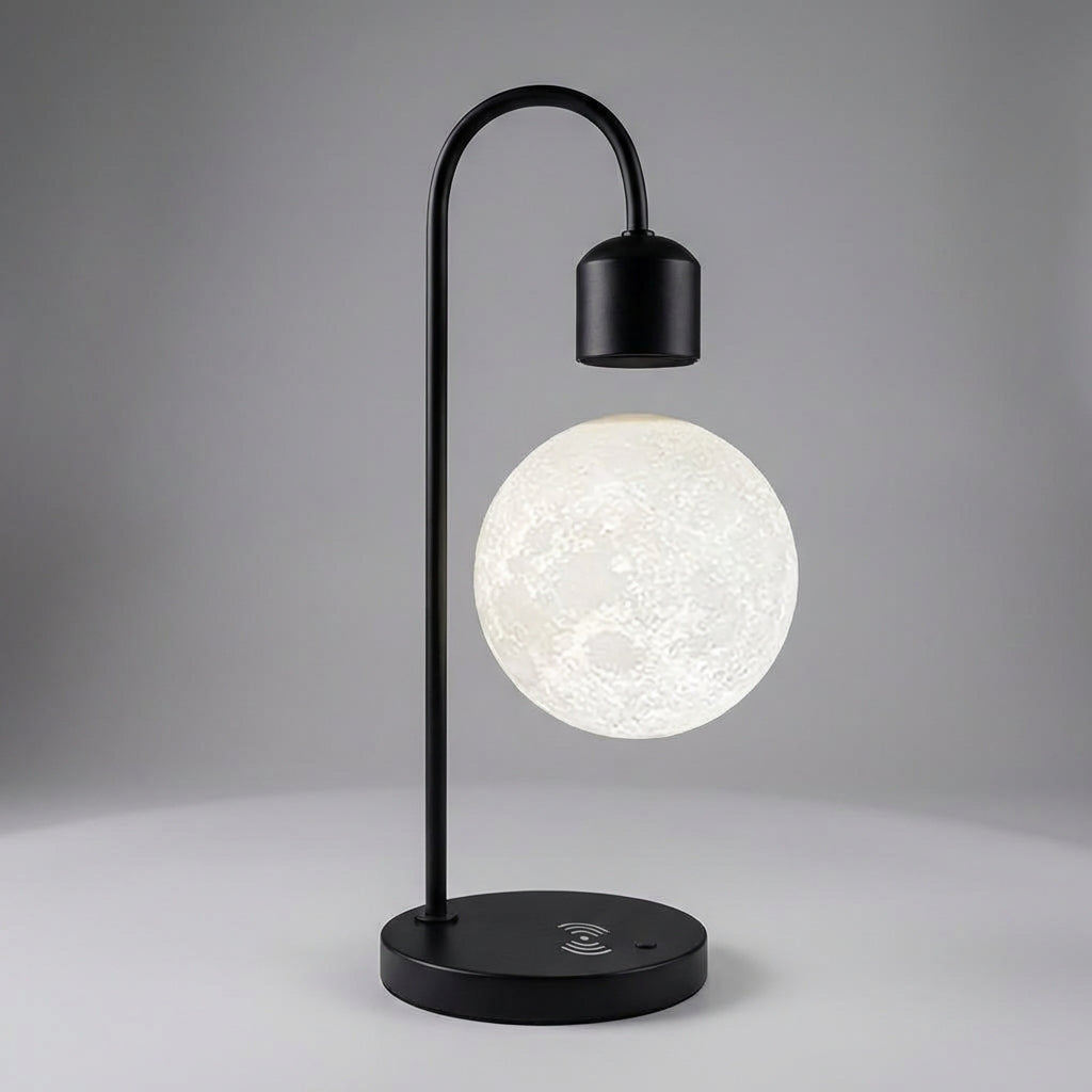 Lumosphere | Cordless Floating Light with Wireless Charging Hub