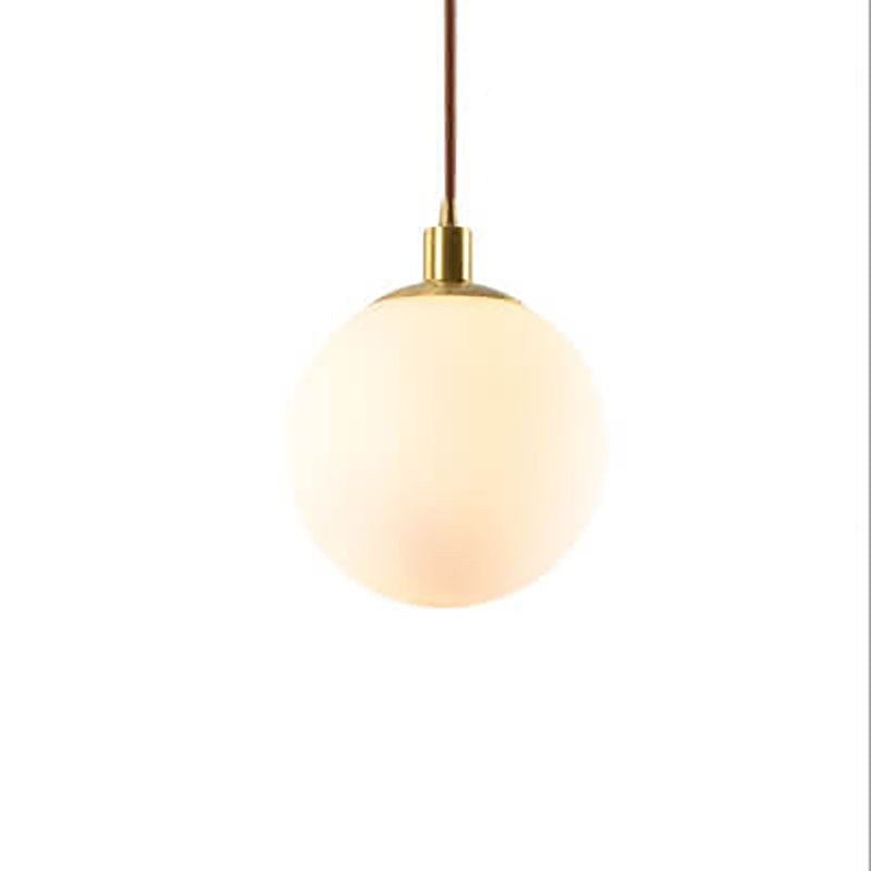 AuraSphere | Stylish White Orb Pendant Lighting Solution