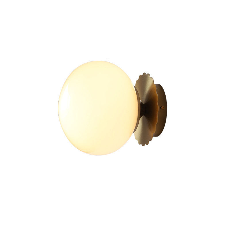 Elysian | Elegant Contemporary Wall Light with Glass Shade