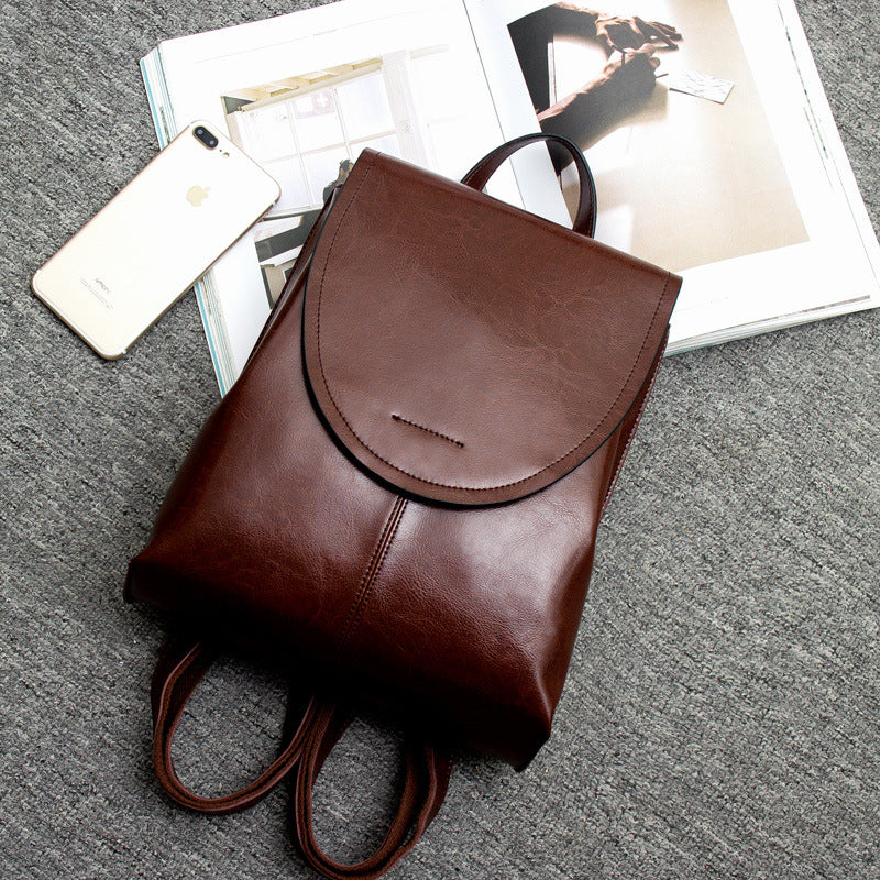 ChicCraft | Stylish Leather Backpack for Women with Generous Space