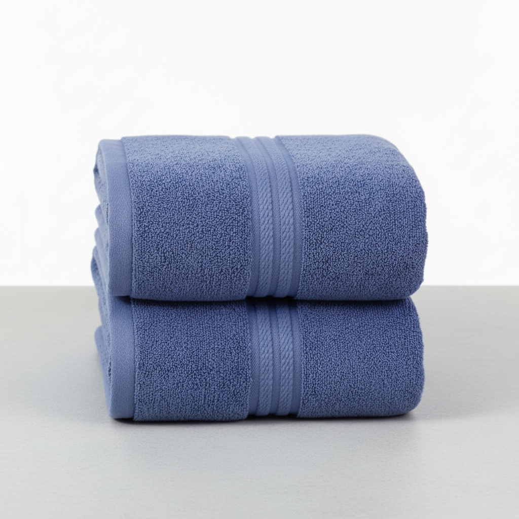 Cotton Bath Towel Collection - Soft and Absorbent