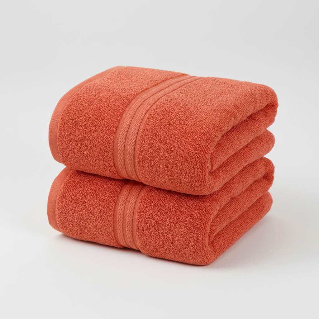 Cotton Bath Towel Collection - Soft and Absorbent