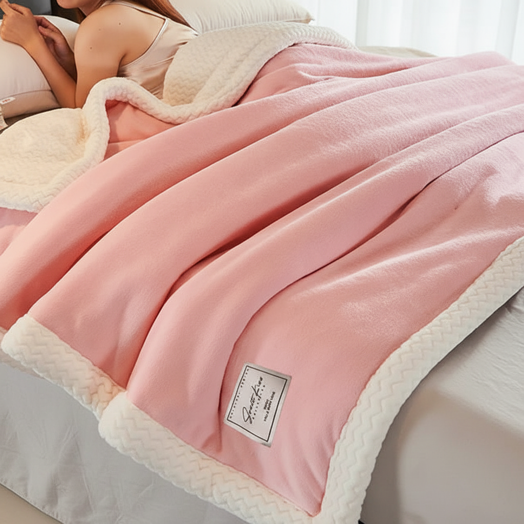 Cozy Fleece Throw Blanket for Warmth and Comfort