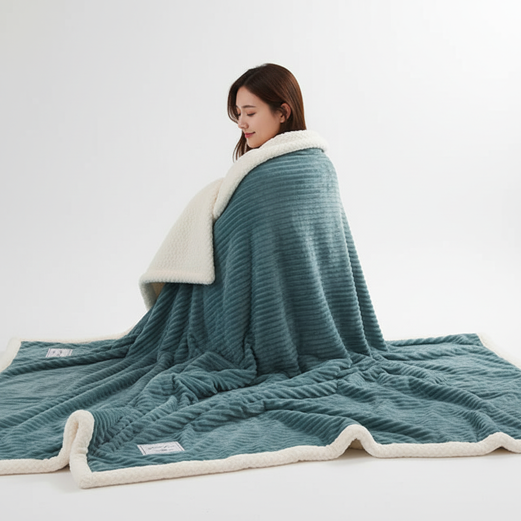 Cozy Fleece Throw Blanket for Warmth and Comfort