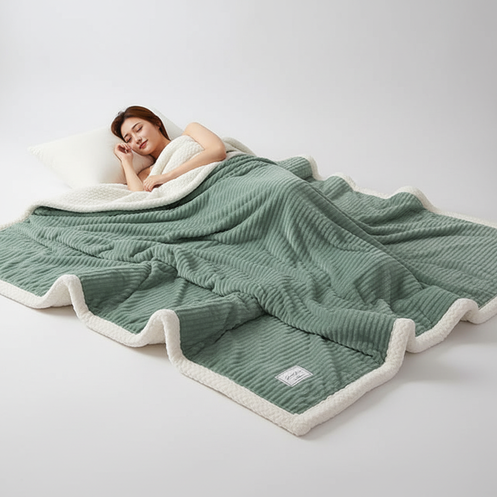 Cozy Fleece Throw Blanket for Warmth and Comfort