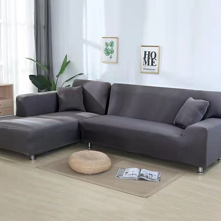 Elegant Stretch Sofa Protector | Non-Slip Velvet Cover for Comfort