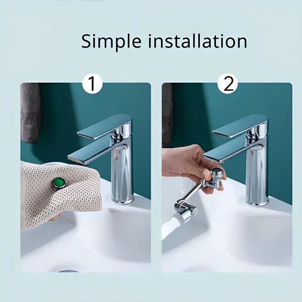 Versatile AquaFlow Faucet - Enhance Your Kitchen Experience