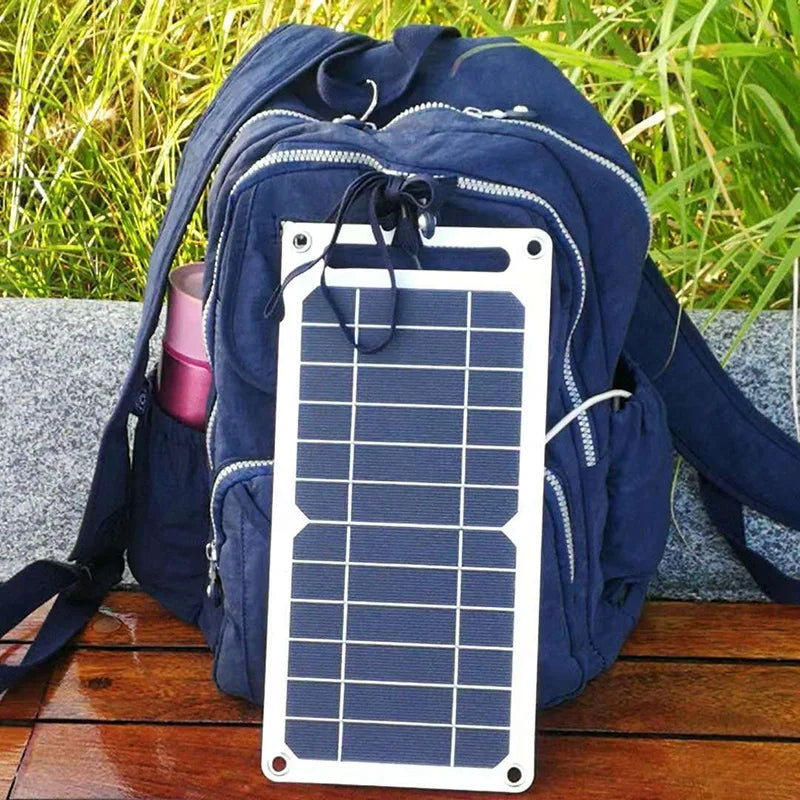 Eco-Friendly Portable Solar Charger with USB Output