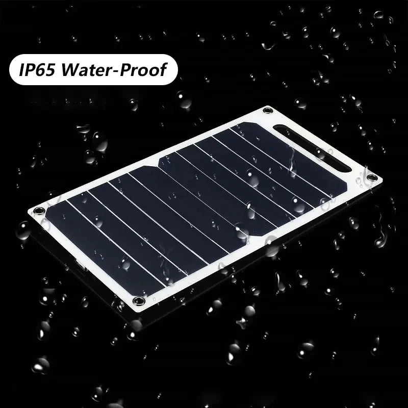 Eco-Friendly Portable Solar Charger with USB Output