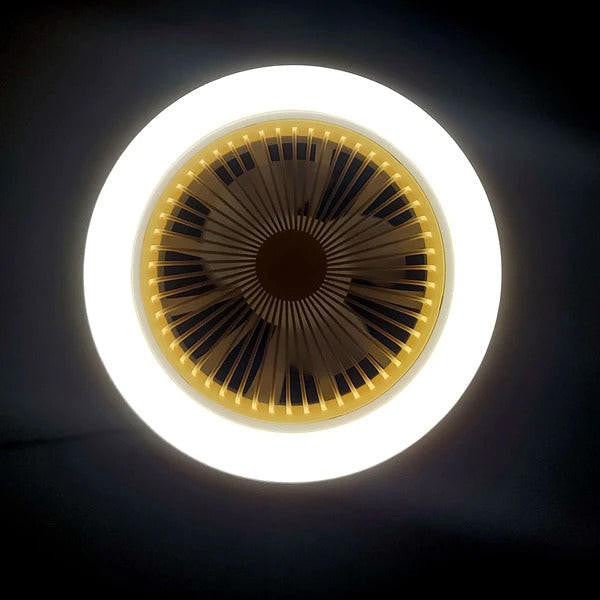 Sleek LED Ceiling Breeze with Remote Control